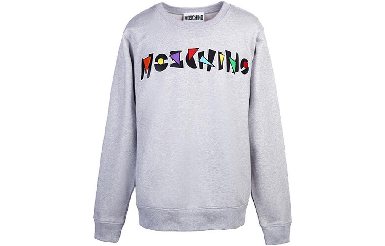 

Толстовка мужская серые MOSCHINO, серый