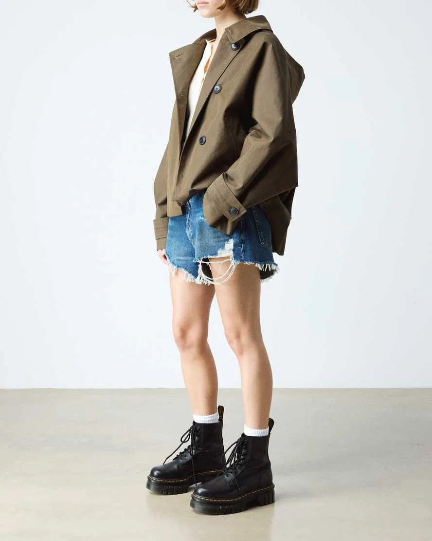Ботинки на платформе Sinclair из тисненой кожи наппа Dr Martens, черный — фото 2
