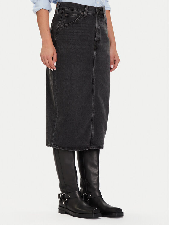 

Джинсовая юбка regular fit 001VH-0004 Levi'S, черный