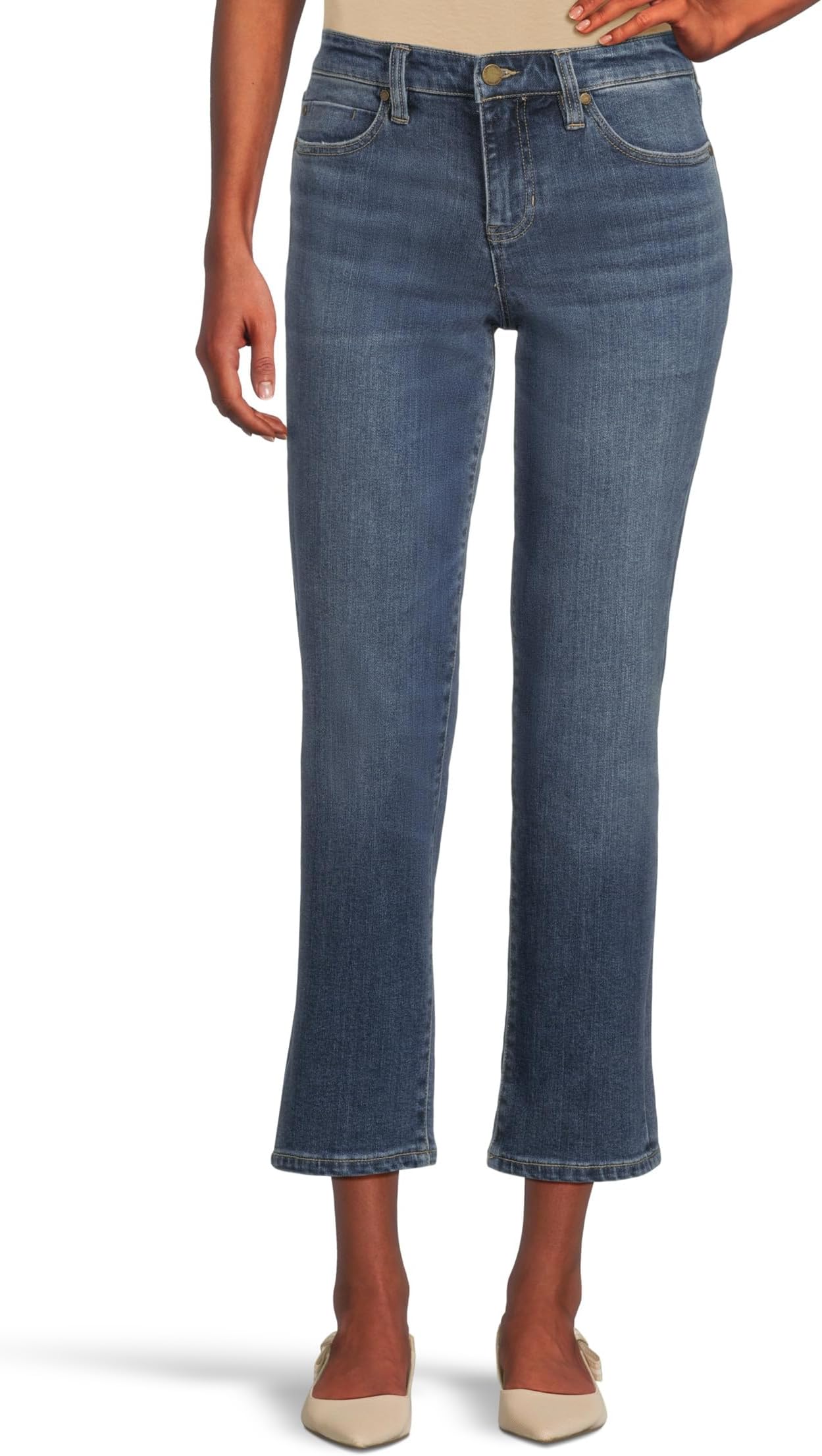 

Джинсы Liverpool Los Angeles Mid-Rise Non-Skinny-Skinny Jeans, цвет Rodney