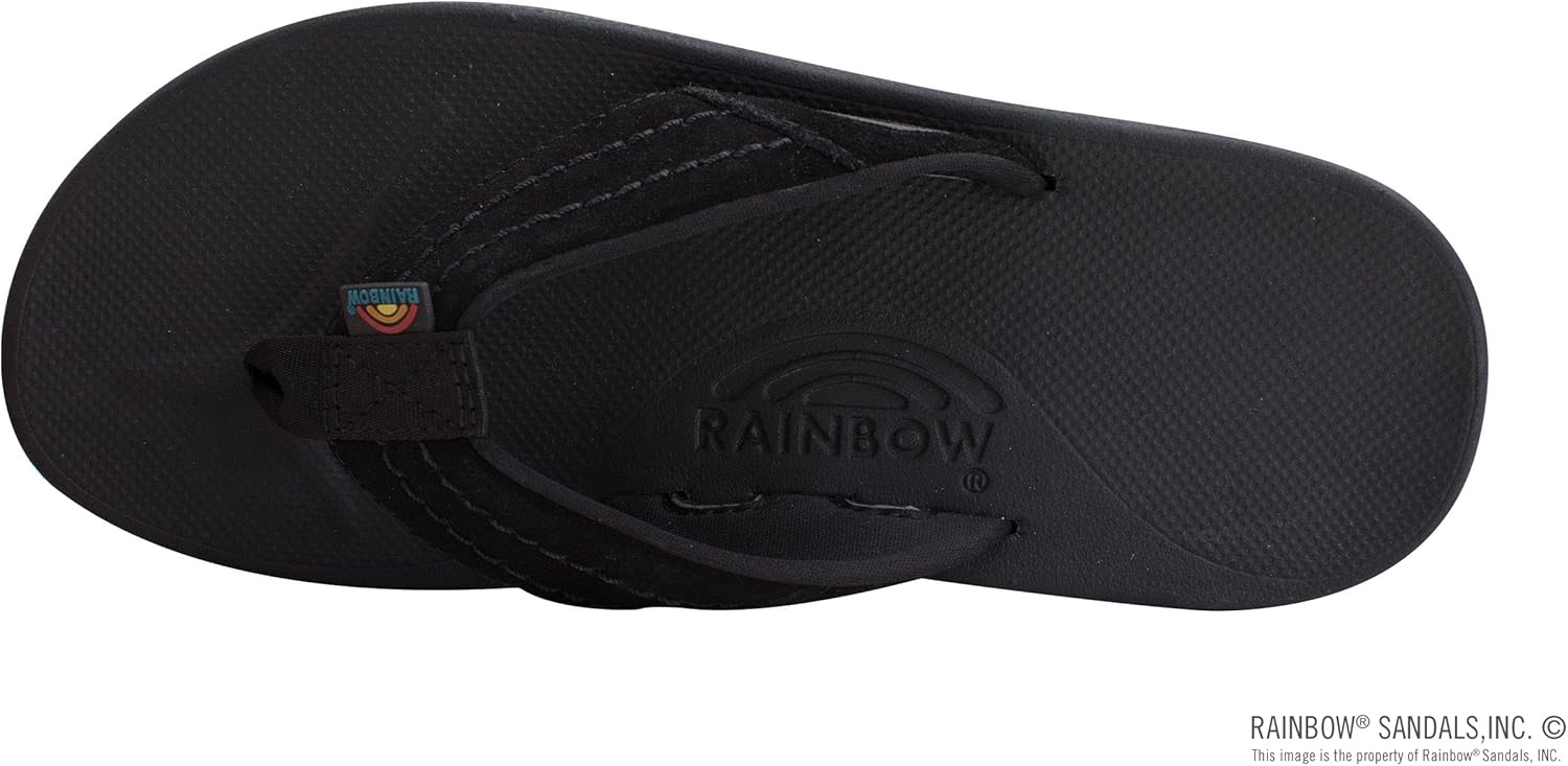 Мужские сандалии Rainbow Sandals East Cape из формованной резины, черный — фото 3