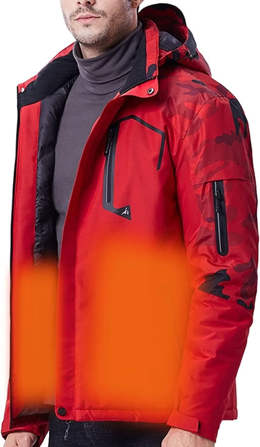 Термобелье Thermostat Heating Jacket, Red