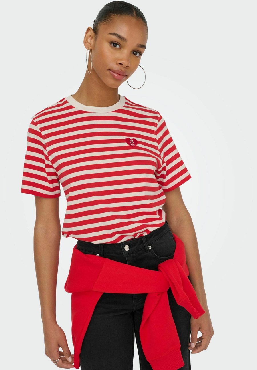 

Футболка ONLY ONLLIVINA, High Risk Red/Red