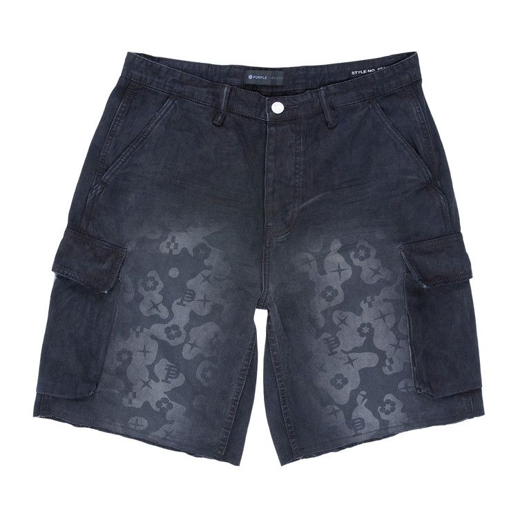 

Шорты PURPLE BRAND Dirty Jacquard Cargo Shorts, Indigo
