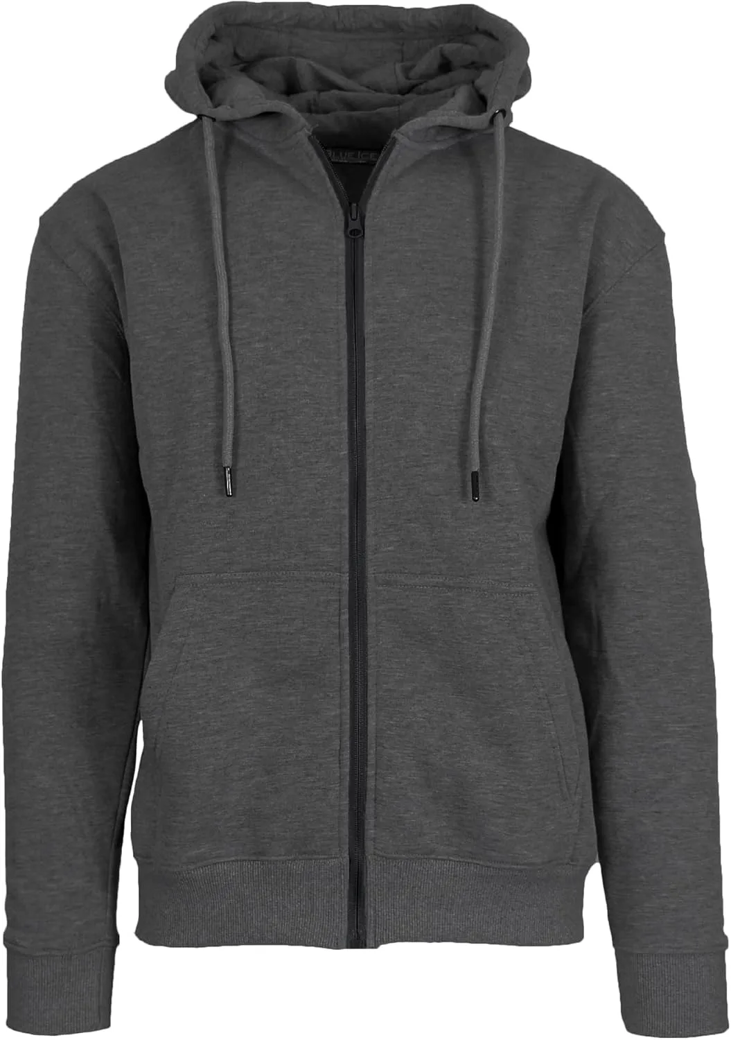 

Мужская худи на молнии с флисовой подкладкой Blu Rock