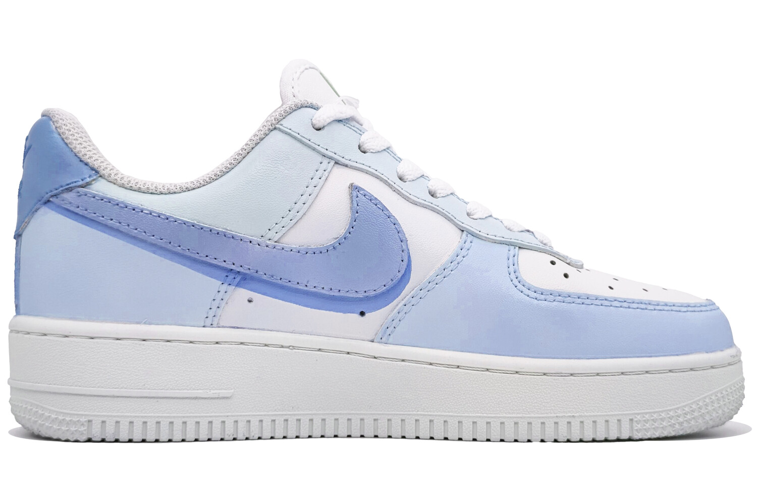 

Кроссовки Nike Air Force 1 Skateboarding Shoes Unisex Low-top Dark Blue, синий