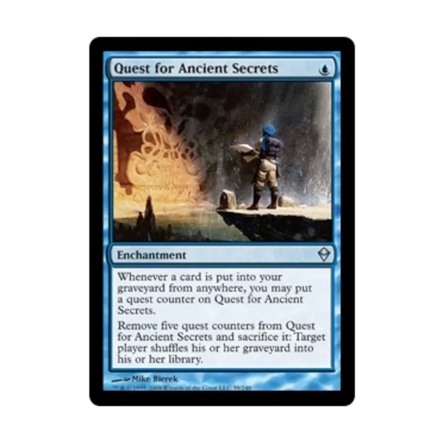 

CCG В поисках древних тайн (U), MTG - Zendikar