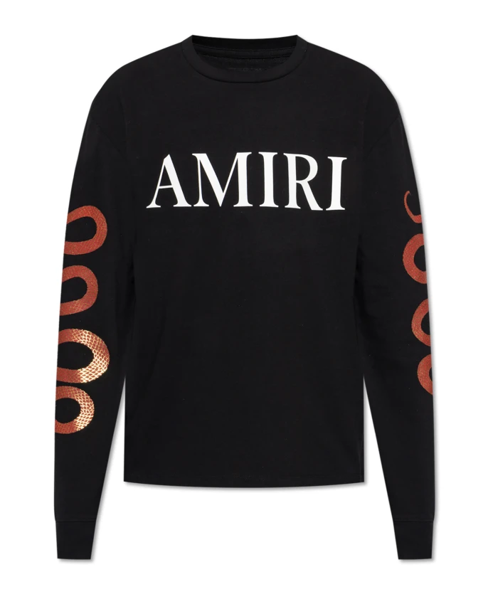 

Футболка с длинным рукавом Amiri, черный