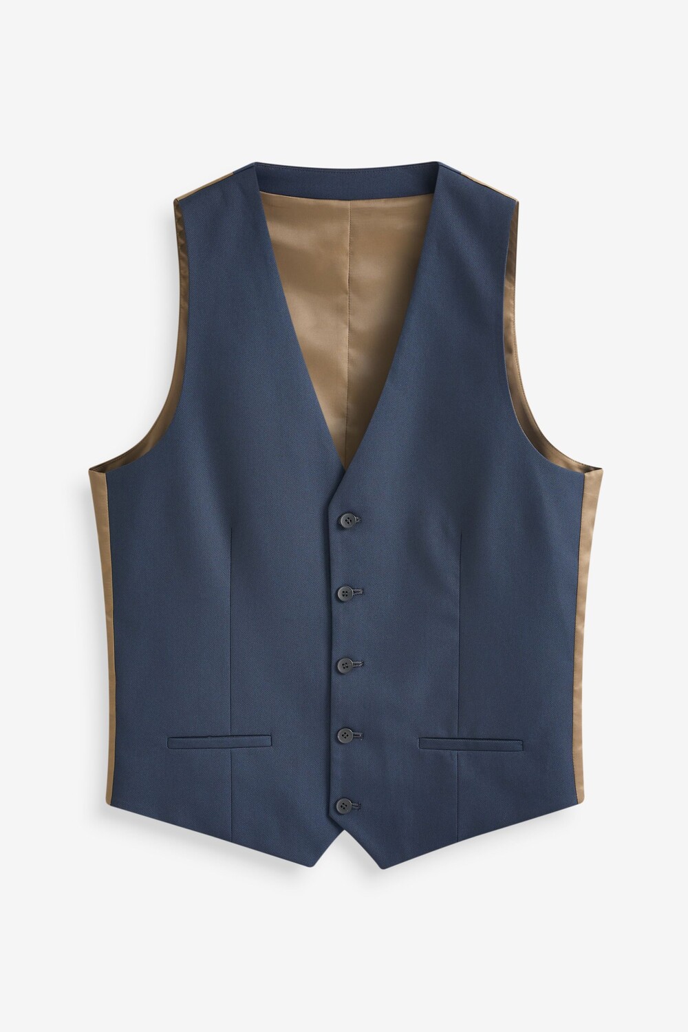 

Саржевый жилет River Island, синий