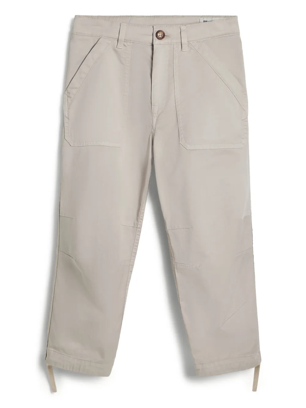 

Прямые брюки Brunello Cucinelli Kids, нейтральный