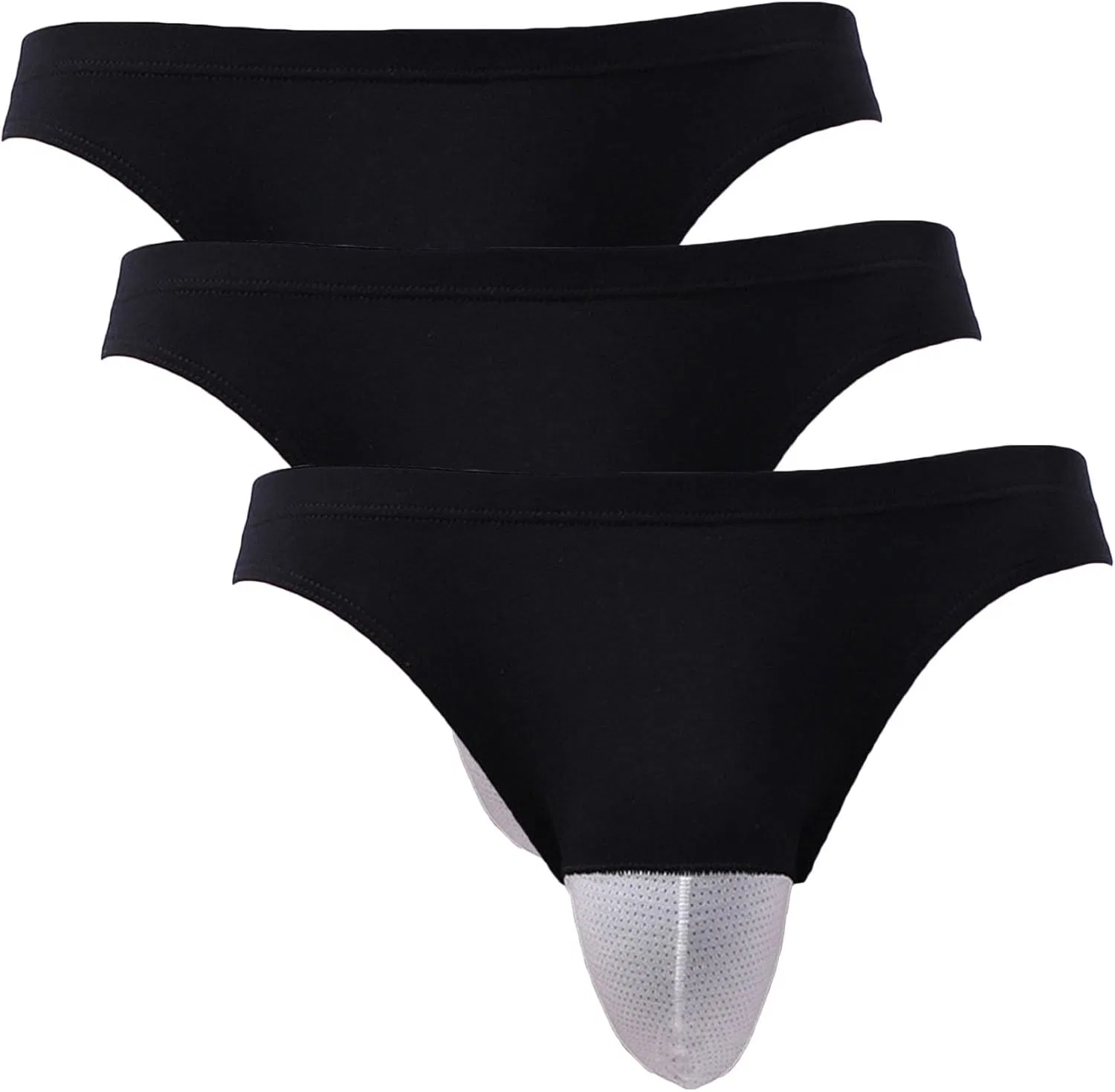 Боксеры дышащие, Black, 3 шт