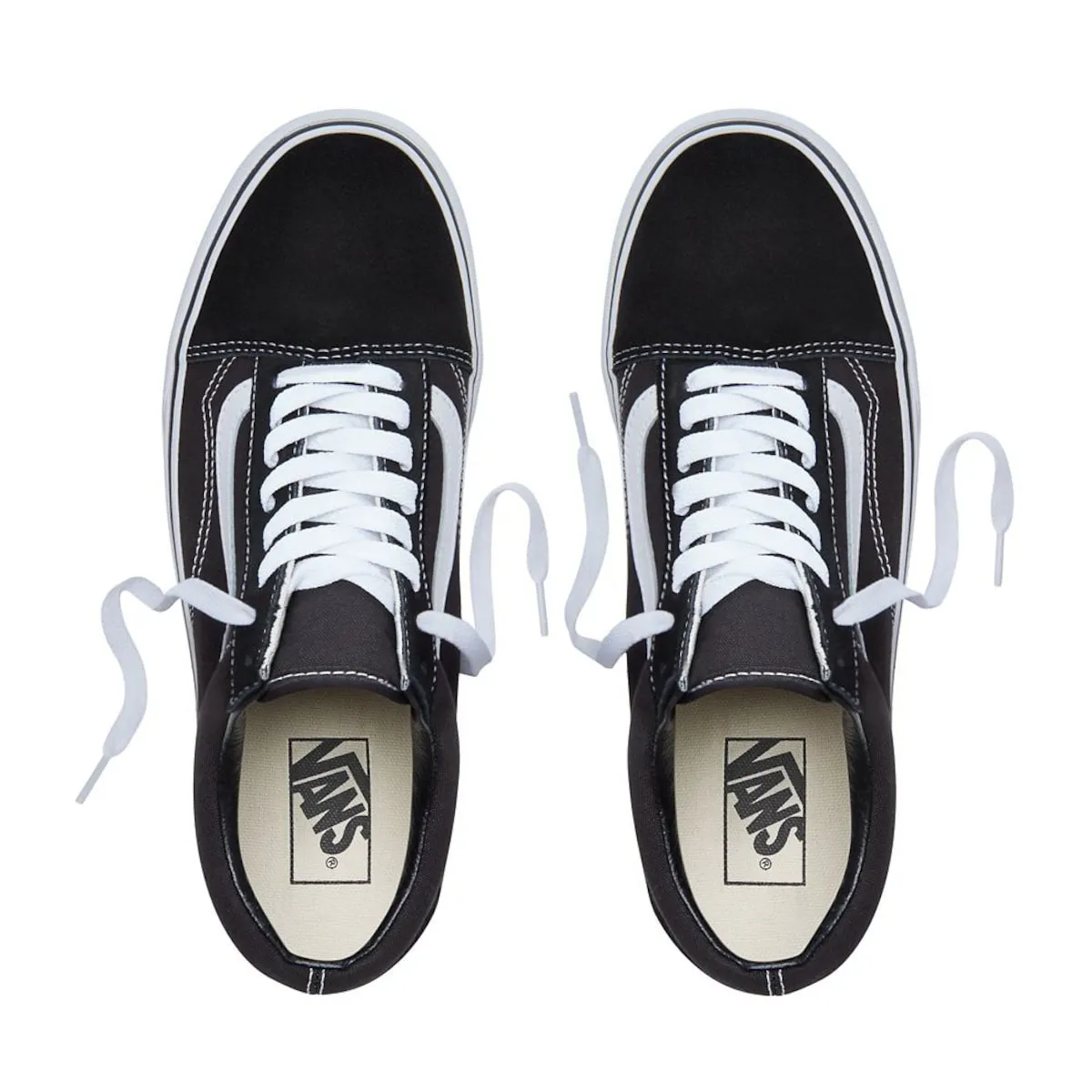 Женские повседневные кеды U Old Skool Platform Vans, черный — фото 2