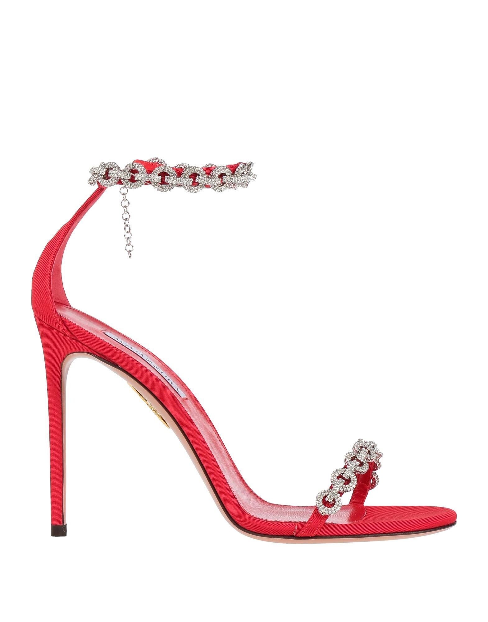 Сандалии Aquazzura, красный