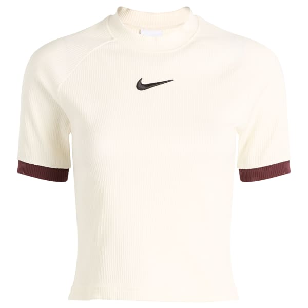 

Спортивный облегающий топ Nike, Sail & Burgundy Crush