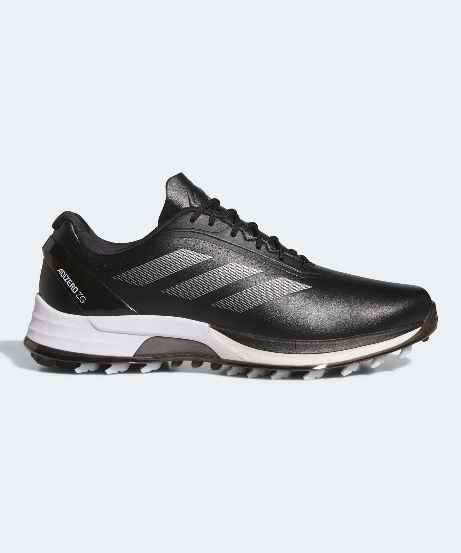Мужские кроссовки для гольфа Adidas Adizero ZG25 чёрные