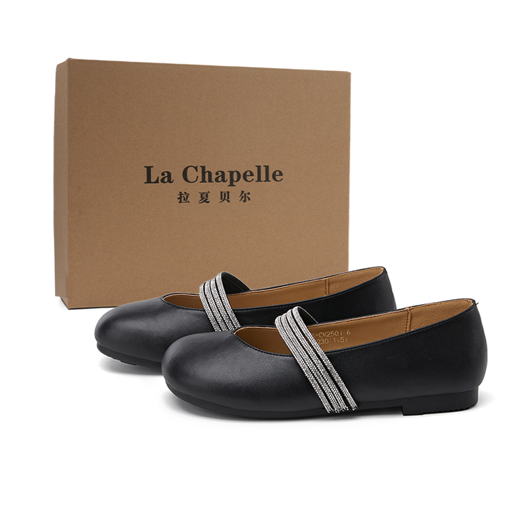 Туфли Мэри Джейн 1,5 см женские La Chapelle, Black
