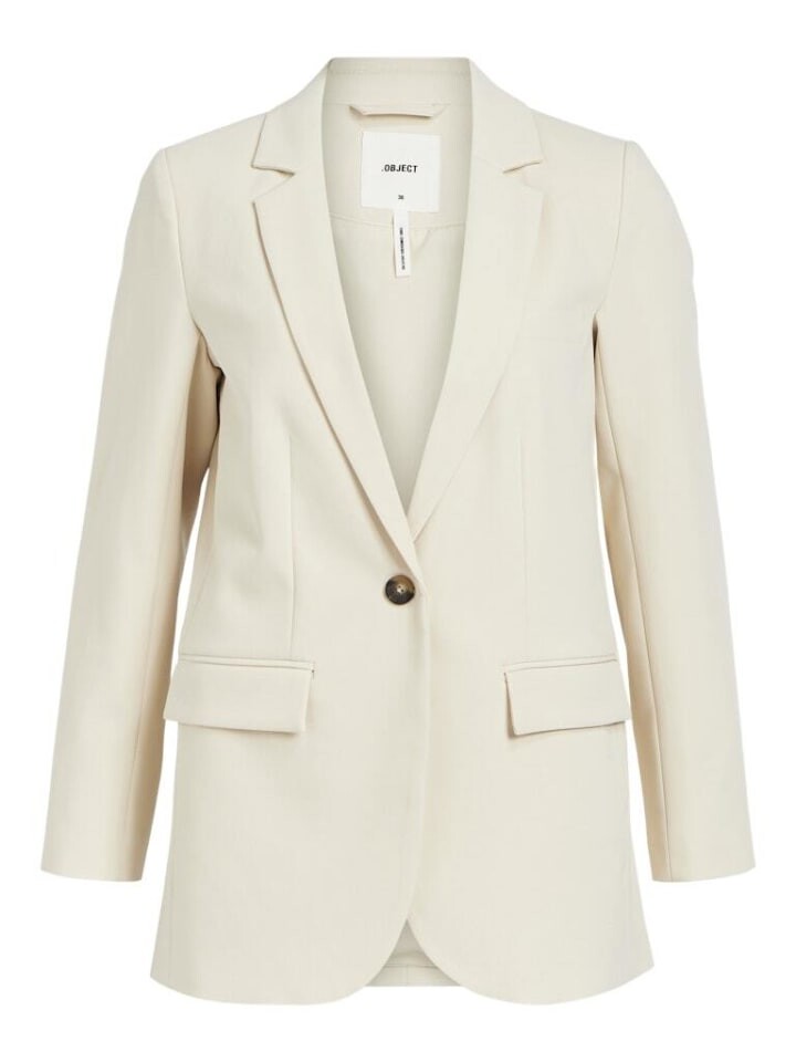 

Блейзер Object Blazer, цвет sandshell