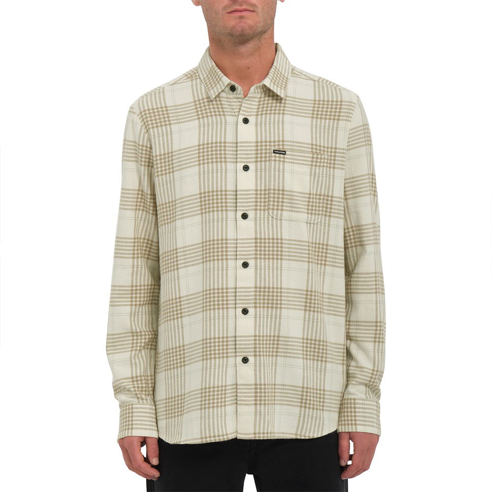 

Рубашка с длинным рукавом Volcom Caden Plaid, бежевый