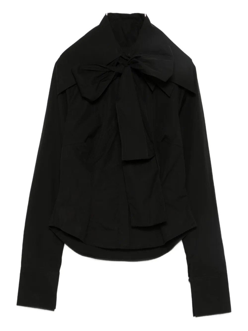 

Рубашка с бантом Viktor & Rolf, черный