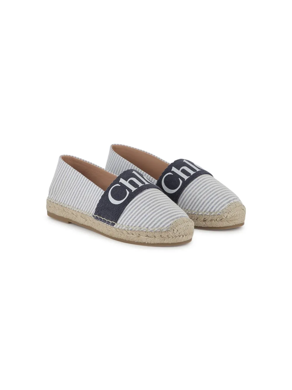 

Эспадрильи с логотипом Chloé Kids, синий