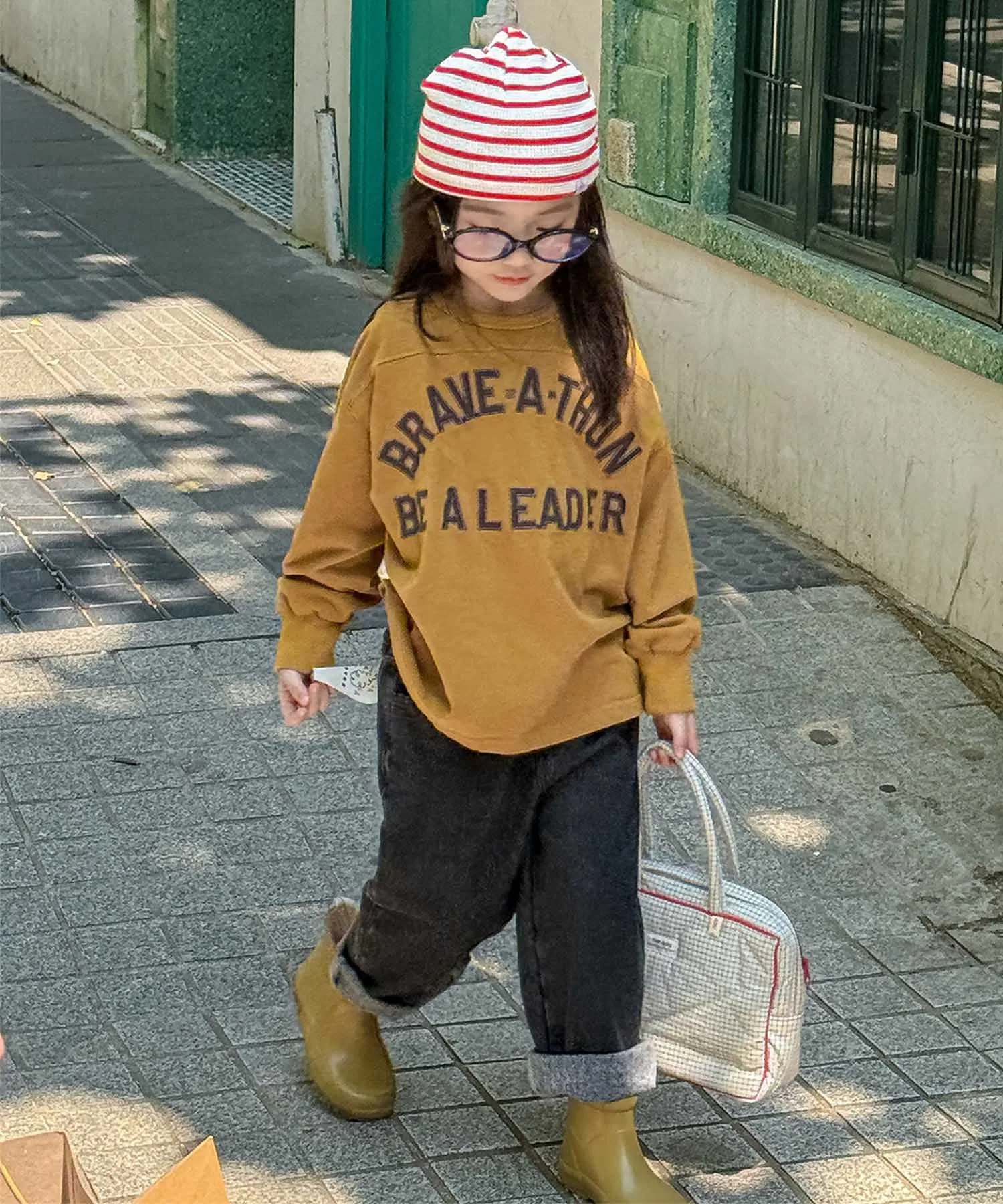 Детская толстовка с логотипом 【aimoha-KIDS-】 — фото 4