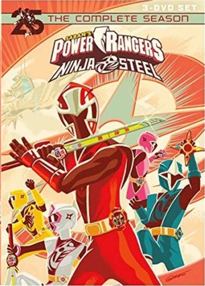 

Диск DVD Power Rangers Ninja Steel: Com