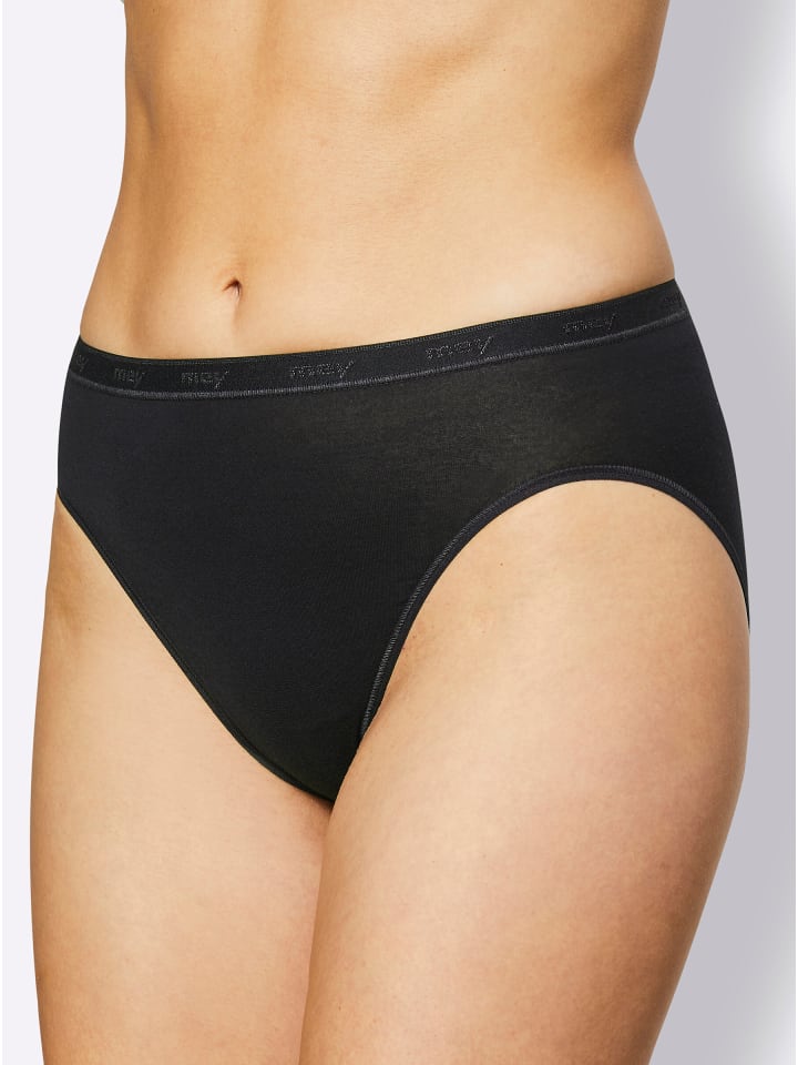 

Mey Черные трусы в стиле джаз