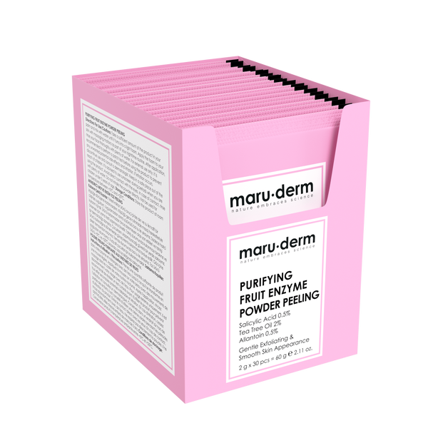 

Очищающий скраб для лица с фруктовыми энзимами, 30x2 г Maru.Derm