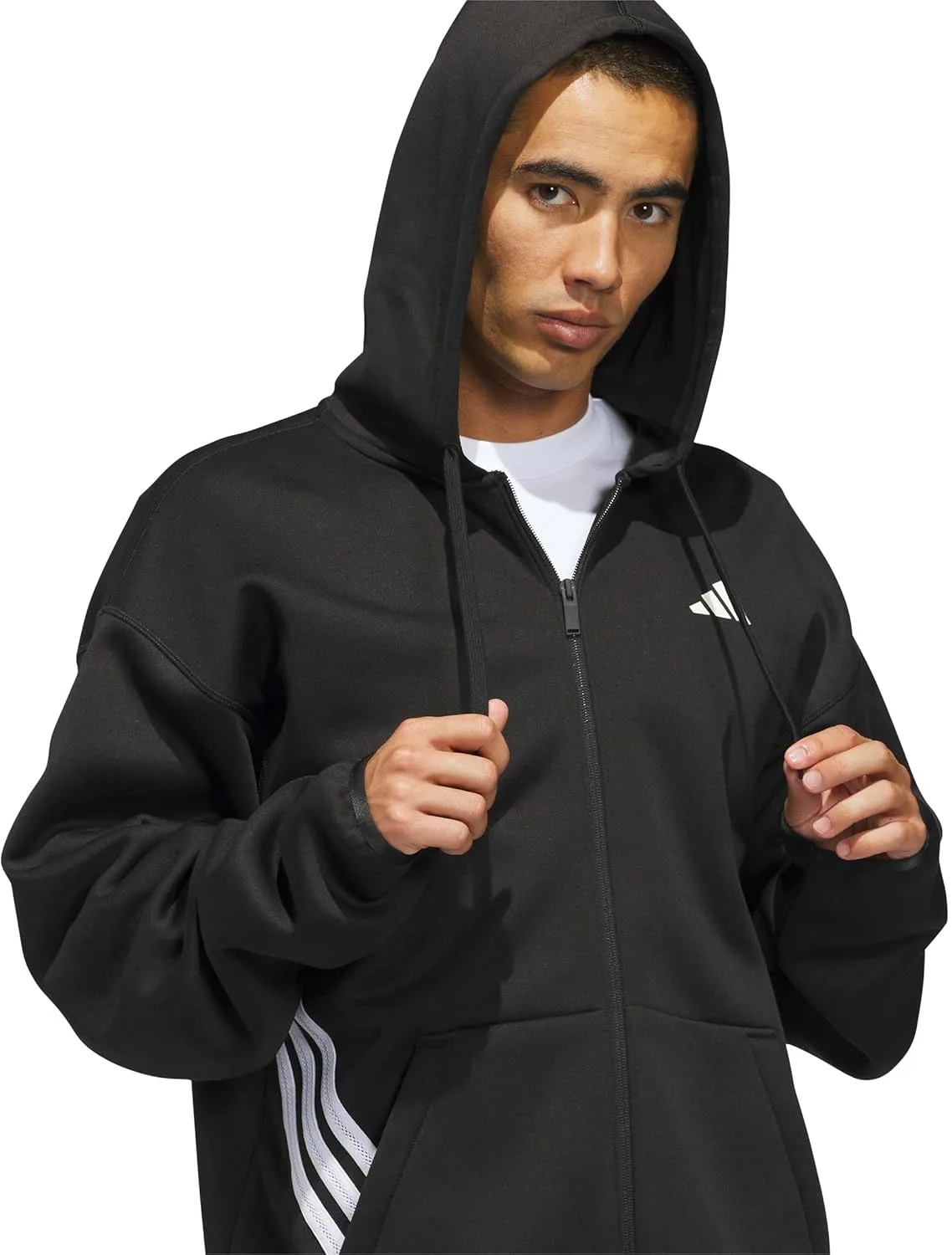 Толстовка adidas Crazy Warm с молнией — фото 4
