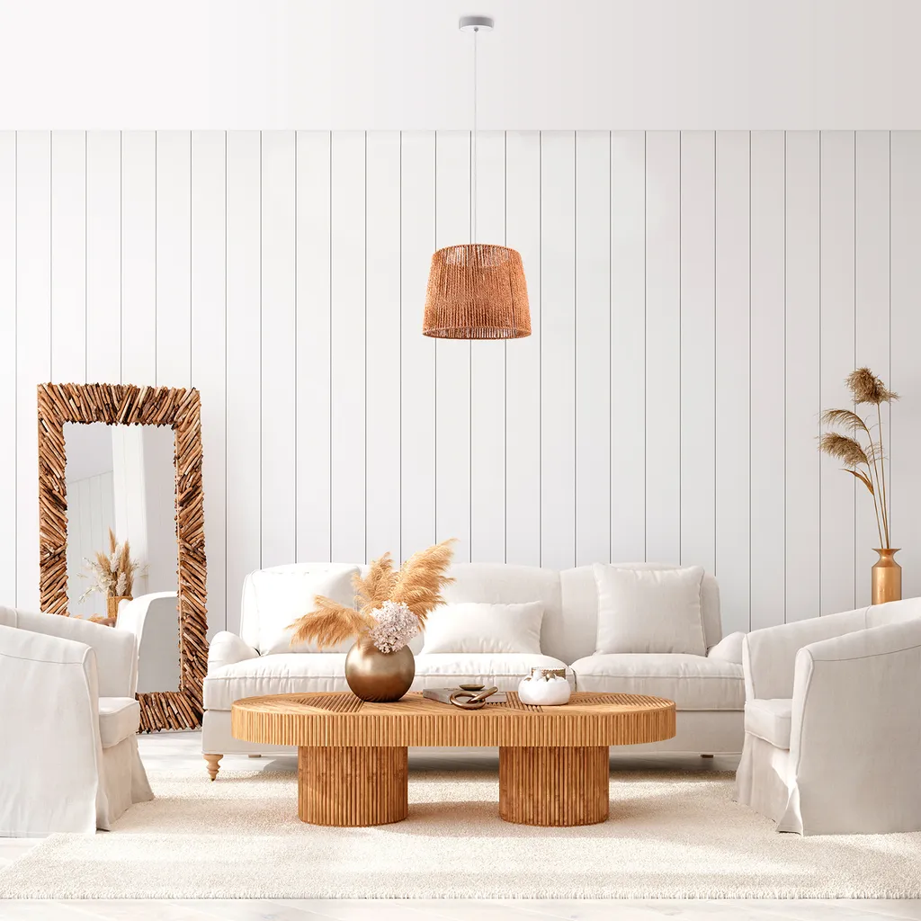 

Подвесной светильник Paco Home, цвет Naturbelassen