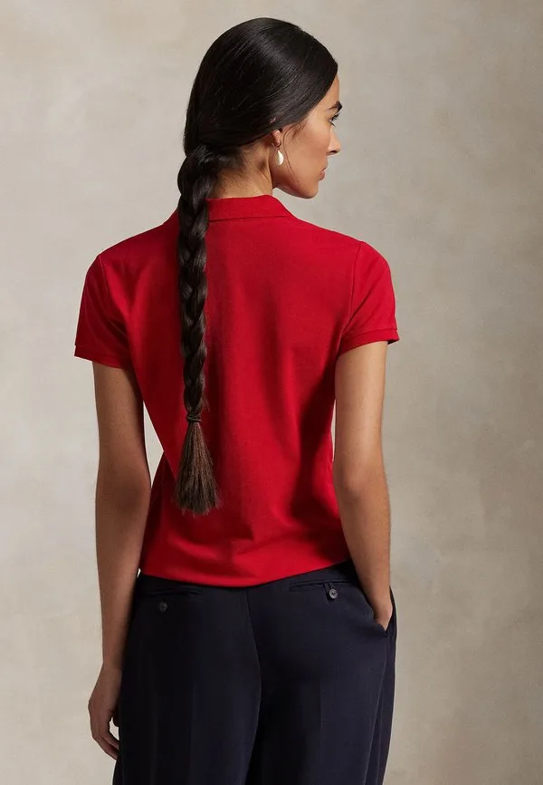Рубашка поло Polo Ralph Lauren, Red/Navy — фото 3