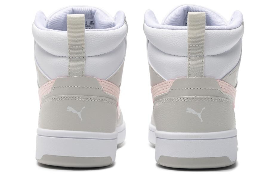 Обувь для скейтбординга Puma REBOUND унисекс, Puma white - ice pink - dull gray — фото 4