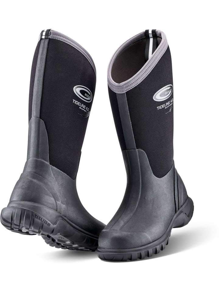 Резиновые сапоги Tideline Wellies Grubs, черный