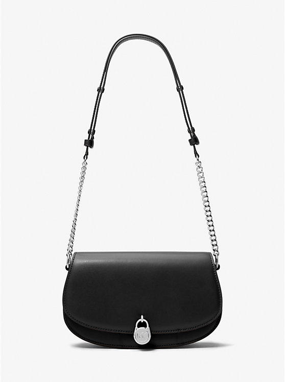 

Сумка-Мессенджер Mila среднего размера из кожи Michael Kors, черный