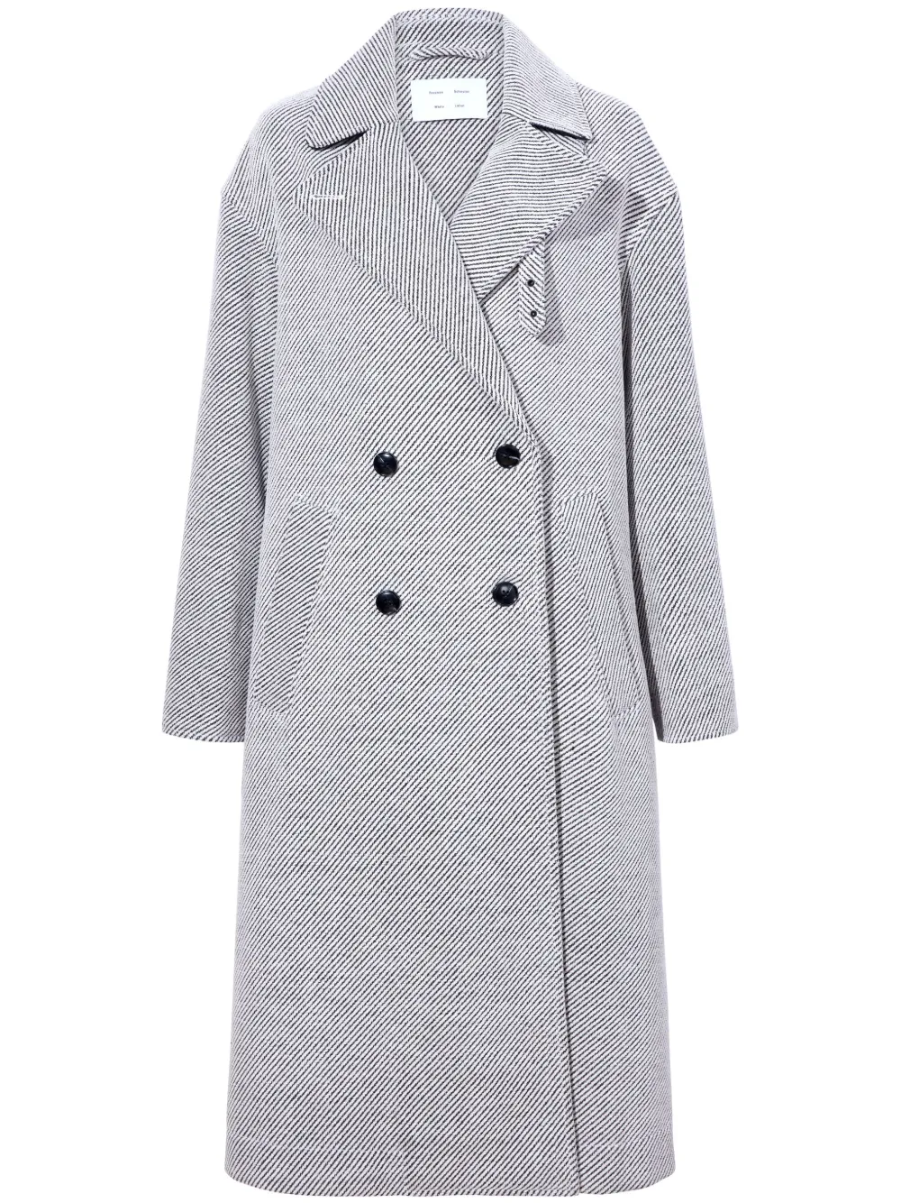 

Пальто Ronan Proenza Schouler White Label, серый