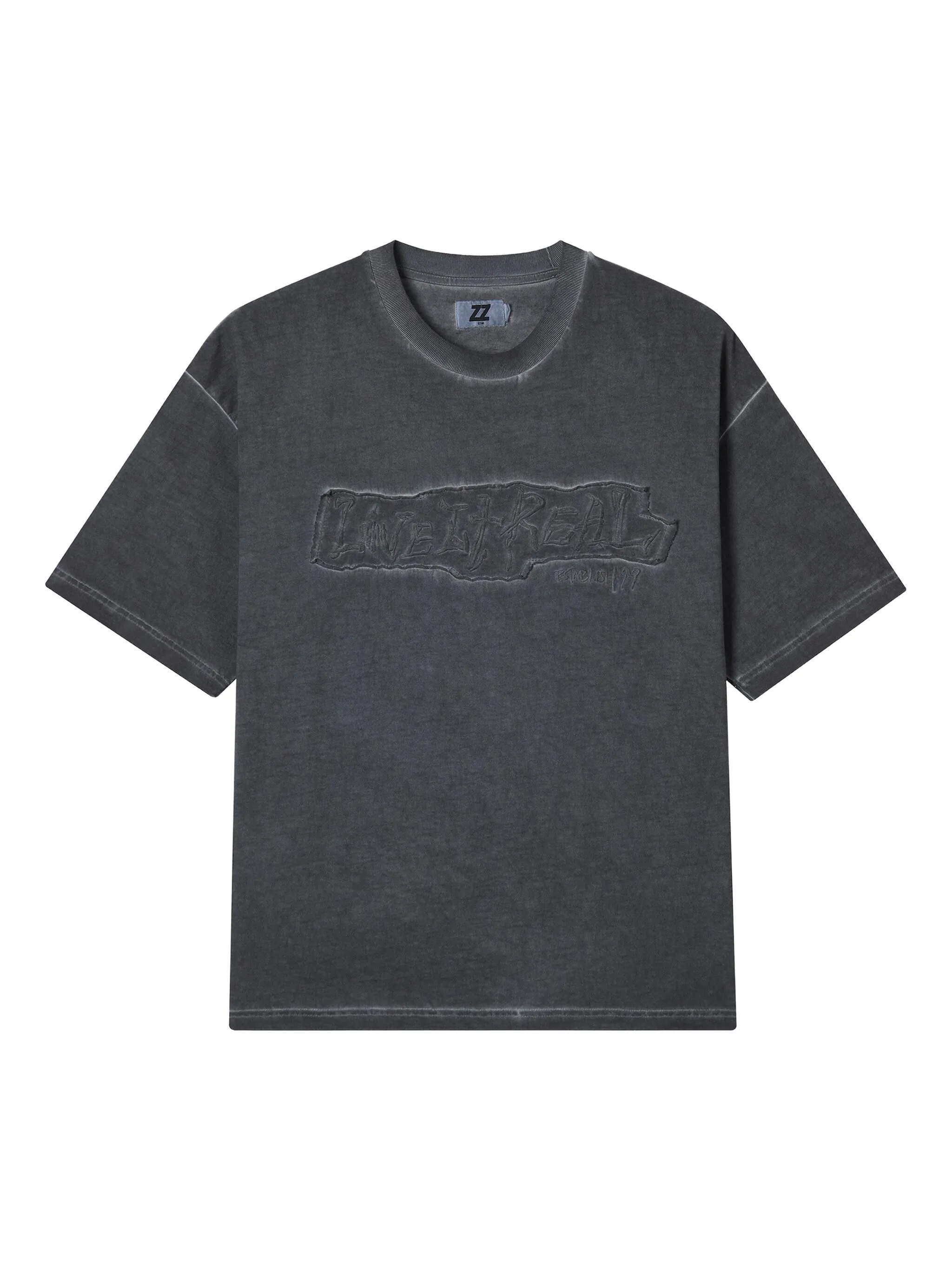 

Футболка с вышивкой Izzue, серый