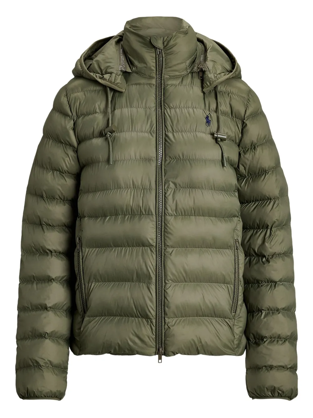 

Пуховик с капюшоном POLO RALPH LAUREN, зеленый