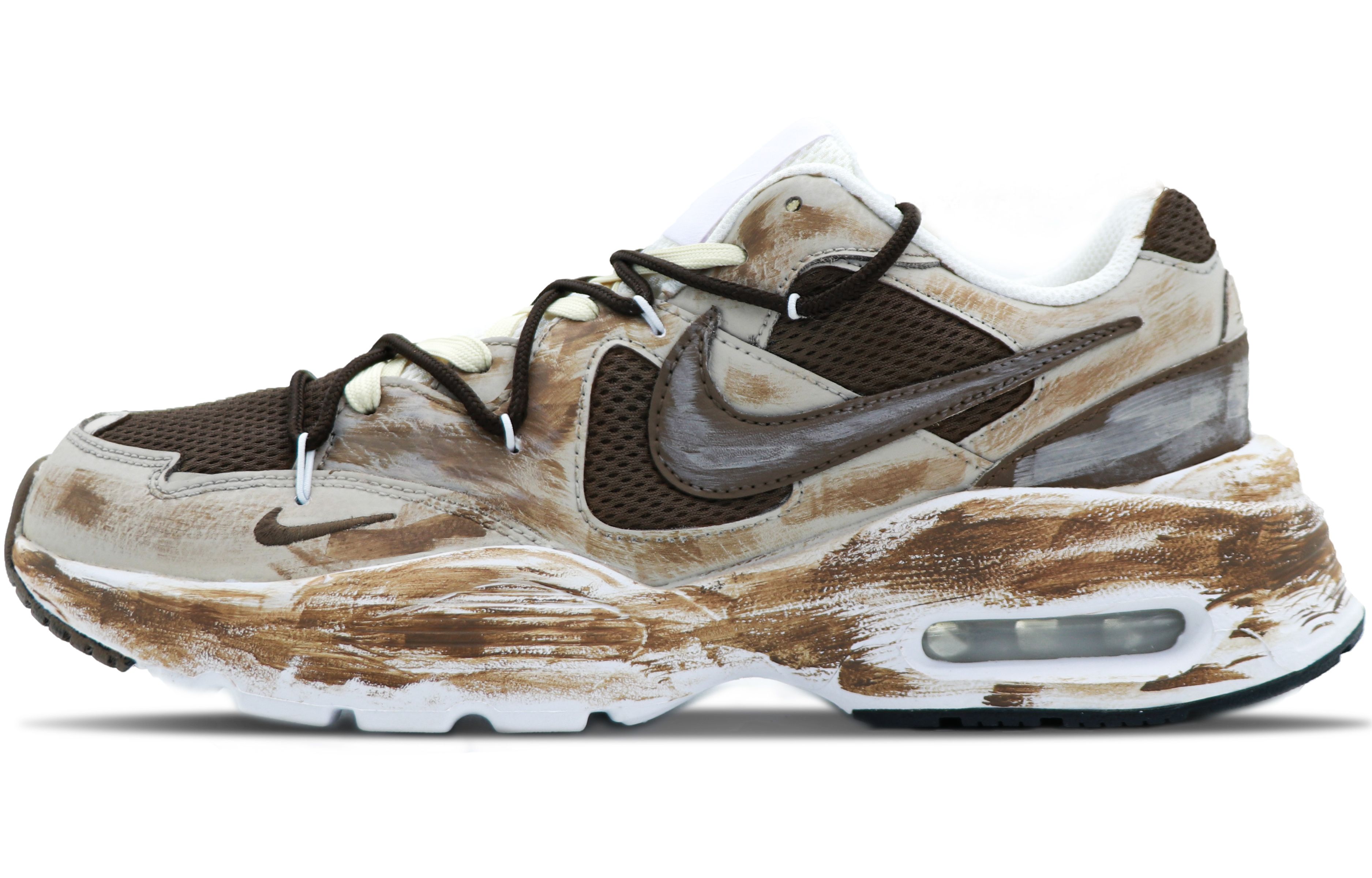 

Мужские кроссовки Air Max Fusion Lifestyle С Низким Верхом Tan Nike, цвет Chocolate