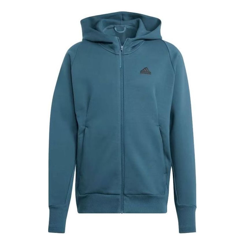 

Куртка adidas Z.N.E. Premium Full-Zip Hooded Track Jacket 'Arctic Night', синий