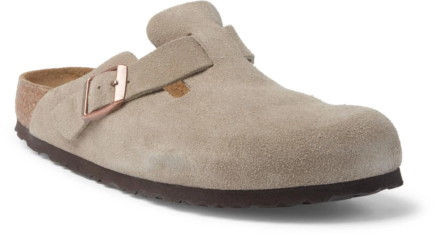 Бостонские мягкие сабо - женские Birkenstock, Taupe — фото 3
