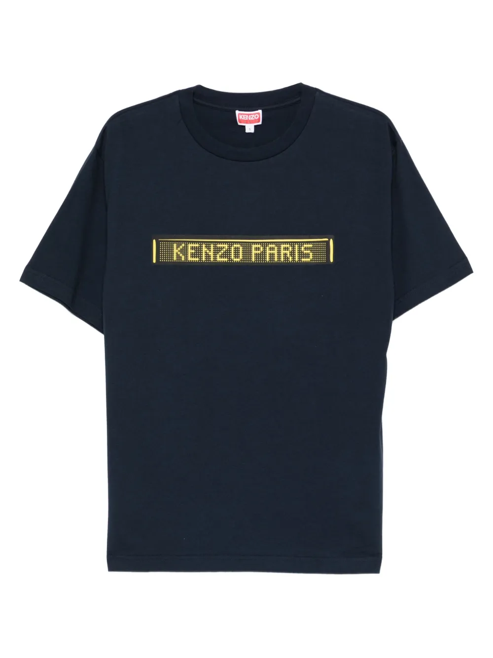 

Футболка с принтом KENZO, синий