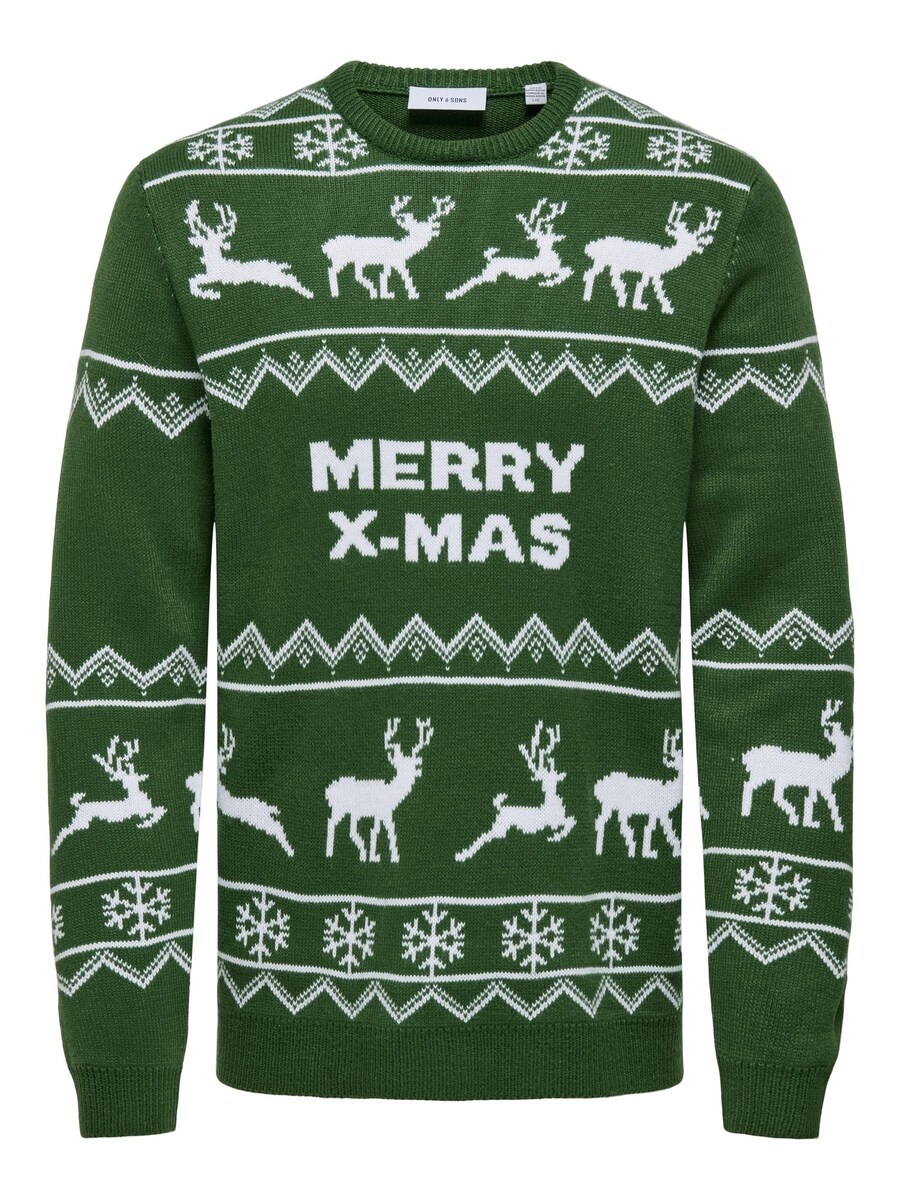 

Свитер Only & Sons ONSXmas, зеленый
