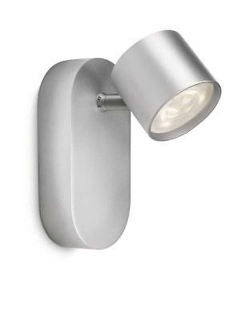 

Светодиодный настенный светильник Philips myLiving Star, алюминий, серый
