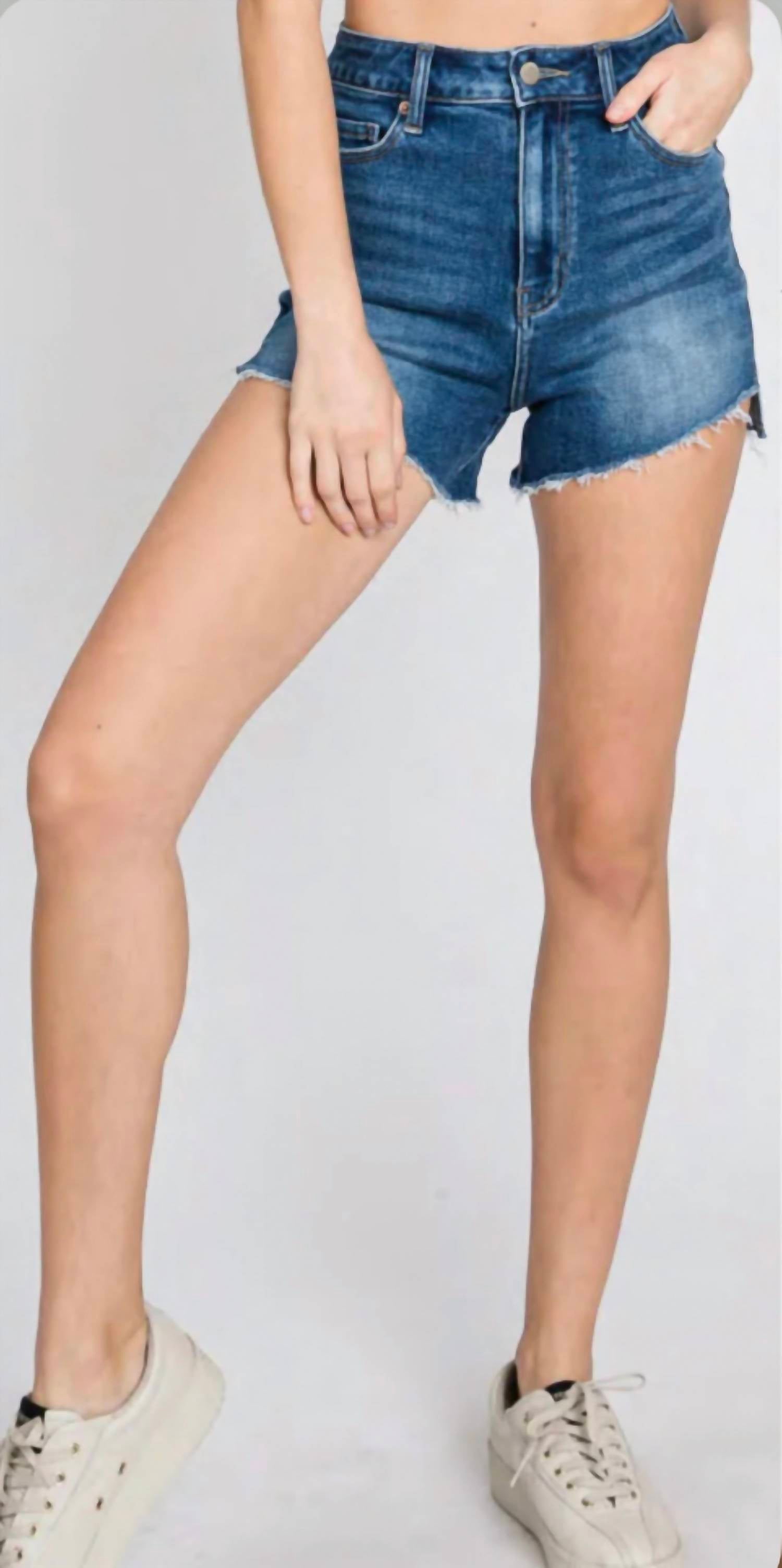 

Шорты Step Up High Rise из темного денима L.T.J, цвет dark denim
