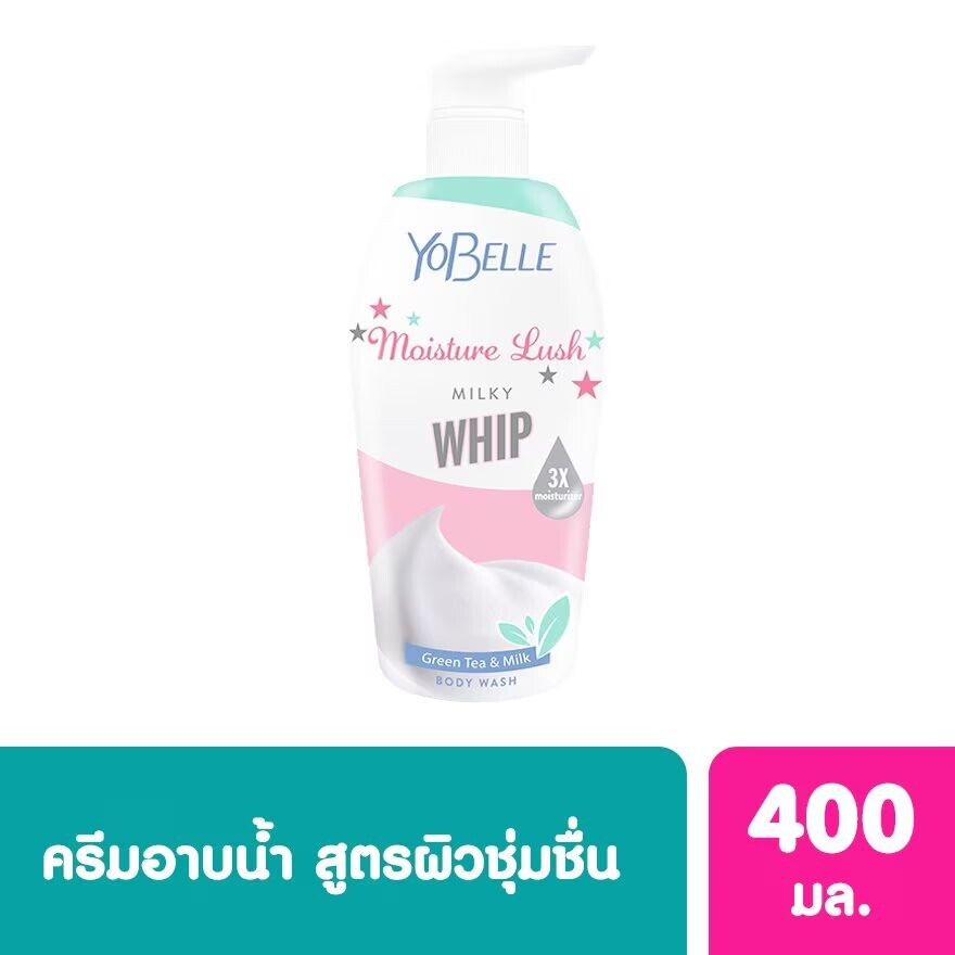 

Yobelle Гель для тела Moisture Lush Milky Whip 400 мл, Green, Pink , Blue