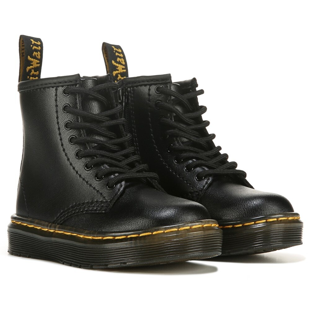 

Детские ботинки Zavala на шнуровке для малышей Dr. Martens, черный