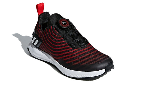 Кроссовки Rapidarun без клетки боа Adidas, красный — фото 3