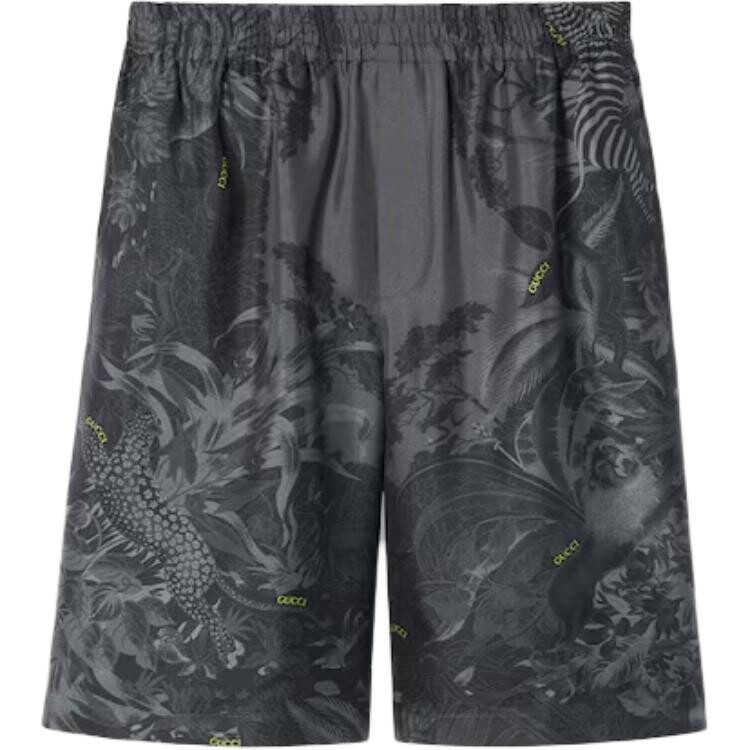 

Повседневные шорты мужские серые Gucci, серый