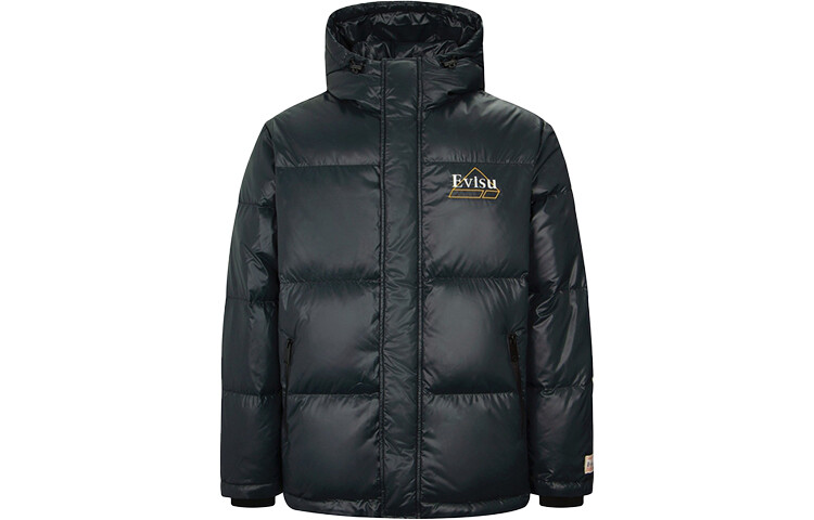 

Пуховик мужской черный Evisu, черный