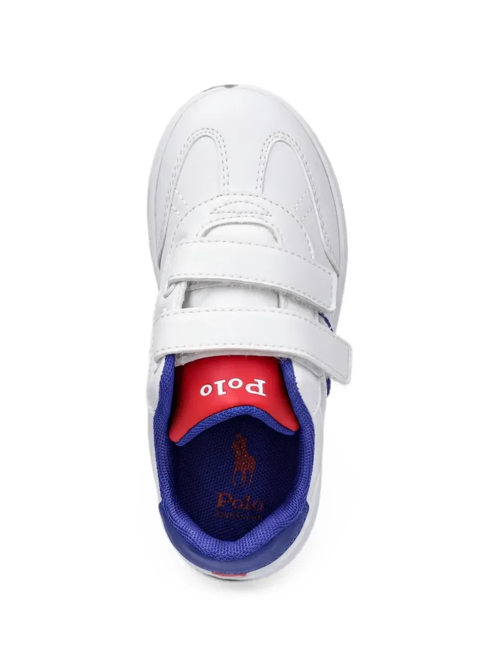 Кроссовки Heritage Court III с ремешками на липучках POLO RALPH LAUREN KIDS, белый — фото 4